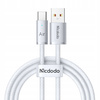 MCDODO KABEL USB-A USB-C SZYBKIE ŁADOWANIE USB TYP C 6A 100W 2M LED BIAŁY