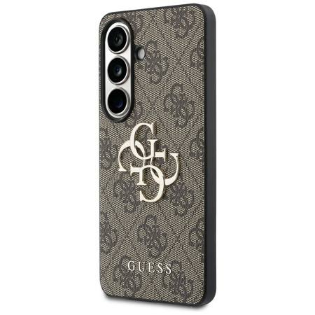 Etui Guess 4G Big Metal Logo do Samsung Galaxy S26 Plus brązowy