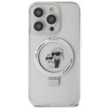 KARL LAGERFELD ETUI DO IPHONE 15 PRO MAX 6,7 HARDCASE RING STAND