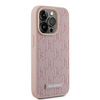 KARL LAGERFELD CASE DO IPHONE 15 PRO MAX 6.7 LEATHER MONOGRAM METAL LOGO