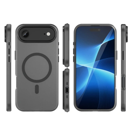 HURTEL ETUI MAGNETIC ABRASIVE DO IPHONE 17 AIR KOMPATYBILNE Z MAGSAFE