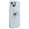 KARL LAGERFELD KLHMP15MHLSCHH HARDCASE METAL DO IPHONE 15 PLUS 6.7