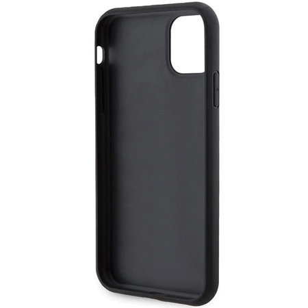 Etui Guess 4G Triangle Metal Logo na iPhone 11 / XR - czarne