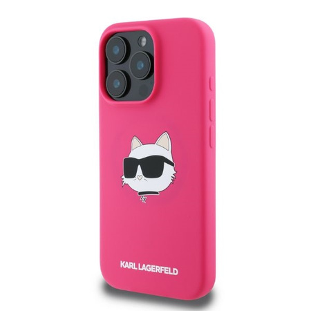 KARL LAGERFELD CASE DO IPHONE 16 PRO MAX 6.9 DO MAGSAFE HARDCASE SILIKONOWE