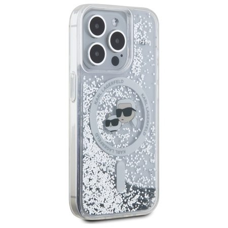 KARL LAGERFELD ETUI LIQUID GLITTER DO IPHONE 15 PRO 6.1 DO MAGSAFE