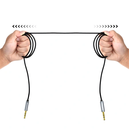 CHOETECH KABEL AUX MINI JACK 3.5MM DO TELEFONÓW 1.2M MĘSKI KOMPATYBILNY