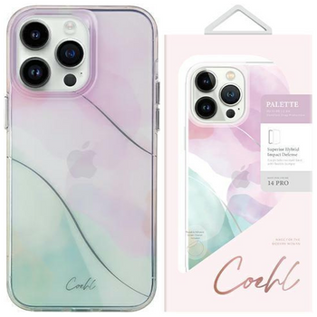 UNIQ etui Coehl Palette iPhone 14 Pro 6,1" liliowy/soft lilac