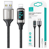 USAMS KABEL PLECIONY U78 DO APPLE IPHONE 11 12 13 14 1.2M SZYBKIE ŁADOWANIE