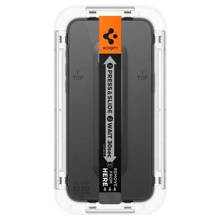 SZKŁO HARTOWANE SPIGEN GLAS.TR ”EZ FIT” FC IPHONE 15 PRO MAX BLACK