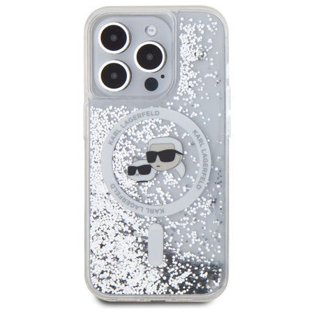 KARL LAGERFELD ETUI LIQUID GLITTER DO IPHONE 15 PRO 6.1 DO MAGSAFE