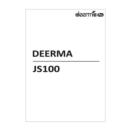 DEERMA SIEKACZ ROZDRABNIACZ ELEKTRYCZNY DO WARZYW MIĘSA CZOSNKU LEKKI JS100