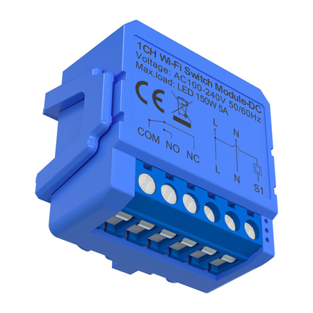 Moduł przełącznika AVATTO WSM16-DC32V-1 Wi-Fi 1-kanałowy