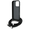 KARL LAGERFELD ETUI CROSSBODY GRAINED PATTERN & LOGO DO IPHONE 16 PRO MAX