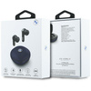 Słuchawki Bluetooth TWS BMW Leather      Metal Logo ENC granatowy
