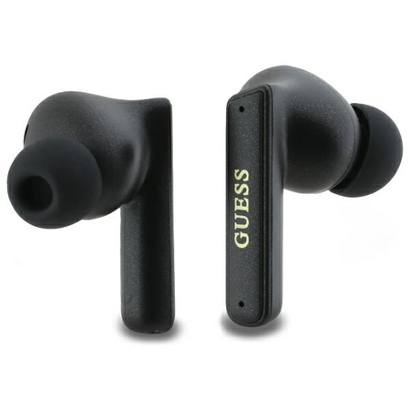 Guess słuchawki Bluetooth GUTWST88MCTGK  TWS + stacja dokująca czarny/black Capsule Printed Logo