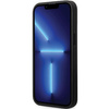 Etui BMW Leather Carbon na iPhone 13 Pro Max - czarne