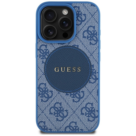 GUESS ETUI DO IPHONE 16 PRO MAX 4G CIRCLE LOGO Z MAGNETYCZNYM DO MAGSAFE