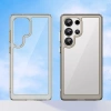 HURTEL CASE DO SAMSUNG GALAXY S25 ULTRA Z ŻELOWĄ RAMKĄ I SILIKONOWĄ POWŁOKĄ
