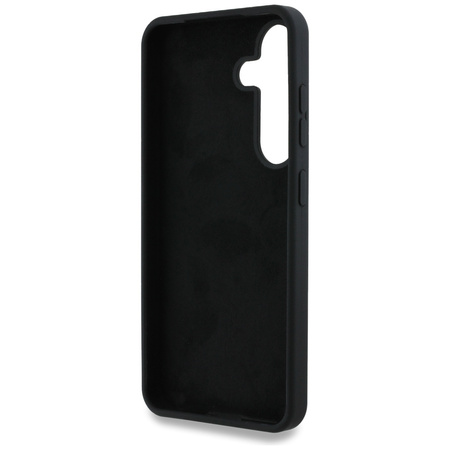 GUESS CASE DO SAMSUNG GALAXY S25 POKROWIEC SILICONE Z LOGO 4G BOTTOM SCRIPT