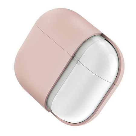 UNIQ etui Lino AirPods Pro 2 gen Silicone różowy/blush pink