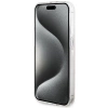 Etui Guess IML 4G Gold Stripe na iPhone 15 Pro - różowe