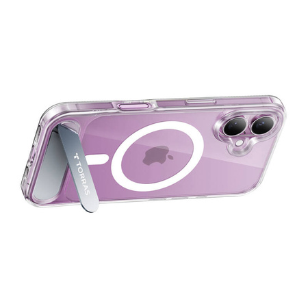 TORRAS ETUI POKROWIEC PSTAND SERIES DO IPHONE 16 WZMOCNIONE Z FUNKCJĄ STAND