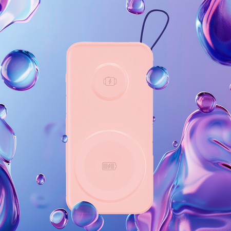 3MK PASTELUP POWERBANK 10000MAH DO TELEFONÓW 22.5W 1A1C IDEALNY DO PODRÓŻY