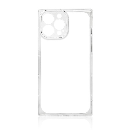 Square Clear Case etui do Samsung Galaxy A12 5G żelowy pokrowiec przezroczysty