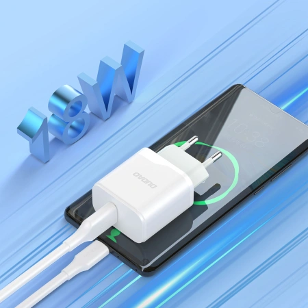 DUDAO ŁADOWARKA SIECIOWA A20EU USB-A 18W DO MAGSAFE IPHONE SZYBKA ŁADOWARKA