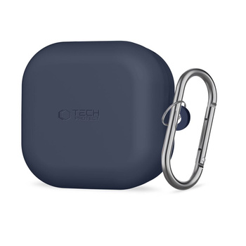 TECH-PROTECT SILICONE HOOK SAMSUNG GALAXY BUDS 4 / 4 PRO NAVY BLUE