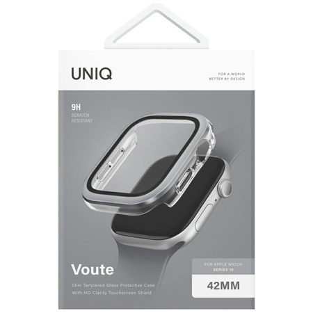 UNIQ ETUI VOUTE DO APPLE WATCH 42MM SERIES 10 Z OCHRONĄ SZKŁA HARTOWANEGO