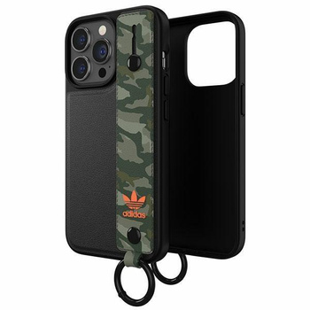 Etui Adidas OR Hand Strap Case na iPhone 13 Pro /13 czarno-zielony/black-green 47111