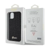 Etui Guess Disco Metal Script na iPhone 11 / Xr - czarne