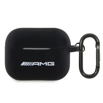 AMG ETUI AMAP2RBK DO AIRPODS PRO 2 (2022 2023) CASE SILIKONOWY Z LOGO BIAŁE