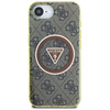 GUESS ETUI CASE IML METAL GLITTER DO IPHONE 16E DO MAGSAFE CIRCLE TRIANGLE