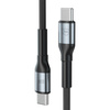 Accessories - 3mk Hyper Cable N-SERIES C to C 2m PD 3.0 QC 3.0 20V/3A 60W Black