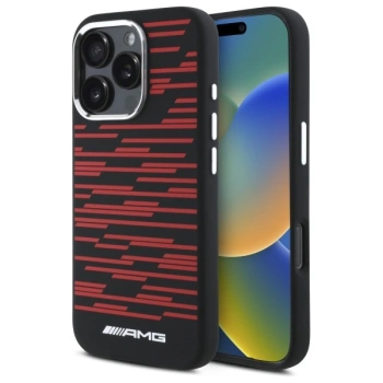 MERCEDES AMG HARDCASE SILIKONOWE DO IPHONE 16 PRO MAX 6.9 DO MAGSAFE