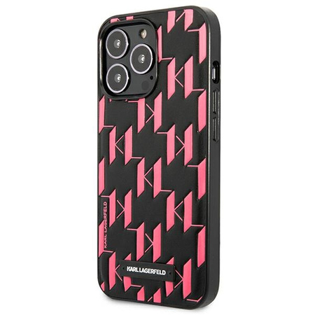 KARL LAGERFELD ETUI HARDCASE DO IPHONE 13 PRO 13 6,1 CALA MONOGRAM PLAQUE