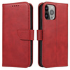 Magnet Case etui Samsung Galaxy S23 Ultra pokrowiec z klapką portfel podstawka czerwone