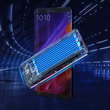 ORICO KIESZEŃ M.2 NVME DO USB-C 10GB/S DO KOMPUTERA PC Z SZYBKIM PRZEJŚCIEM