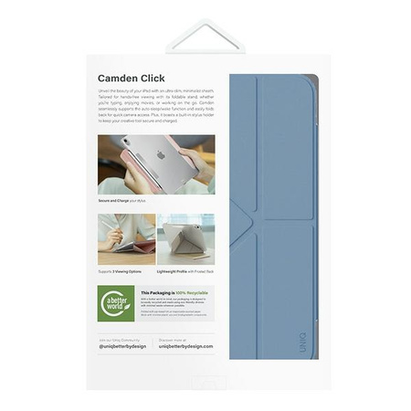 UNIQ ETUI CAMDEN CLICK DO IPAD AIR 11 10.9 2024 2025 STYLISZOWANE WYKONANIE