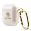 Guess GUA2UCG4GD AirPods cover złoty/gold Glitter Collection