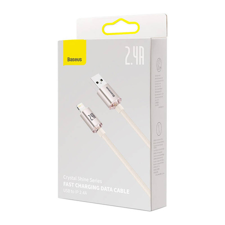 BASEUS KABEL USB DO IPHONE DO LIGHTNING 2.4A DO IPHONE 11 12 13 14 1.2M