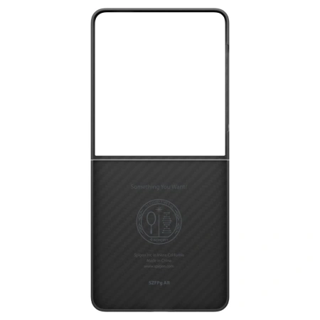 Etui Spigen AirSkin Aramid na Samsung Galaxy Z Flip 7 - czarne
