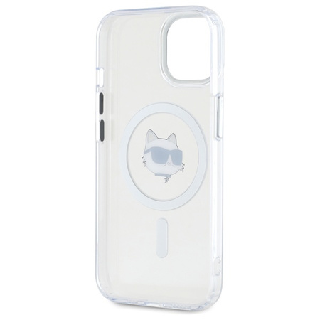KARL LAGERFELD ETUI CASE POKROWIEC DO IPHONE 15 6 1 DO MAGSAFE METAL