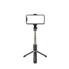 Wozinsky selfie stick teleskopowy statyw do zdjęć + pilot Bluetooth czarny (WSSTK-01-BK)