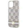 DKNY ETUI HARDCASE IML CHECKERED MONO DO IPHONE 14 15 DO MAGSAFE OCHRONA