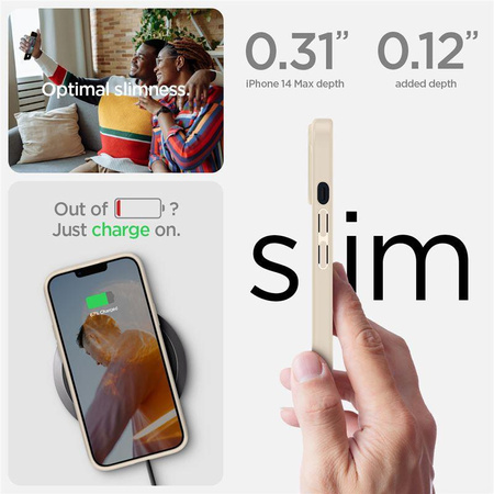 SPIGEN ULTRA HYBRID IPHONE 14 PLUS SAND BEIGE