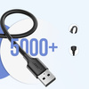 Ugreen kabel przewód USB - micro USB 2,4 A 480 Mbps 1,5 m czarny (US289 60137)