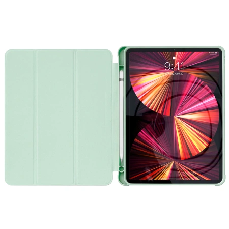 HURTEL ETUI SMART COVER DO IPAD AIR 2020 2022 Z ZAMKNIĘCIEM I FUNKCJĄ STAND